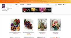 Desktop Screenshot of flowersbydavid.com