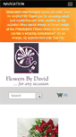 Mobile Screenshot of flowersbydavid.com